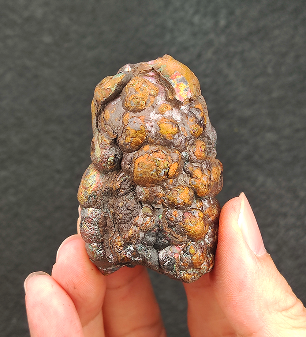 | Goethite Pillar(5cm) | Goethite Pendant Copper Wire Wrapped Gemstone Pendant | COLOUR: Gold x Silver| 100% natural color |