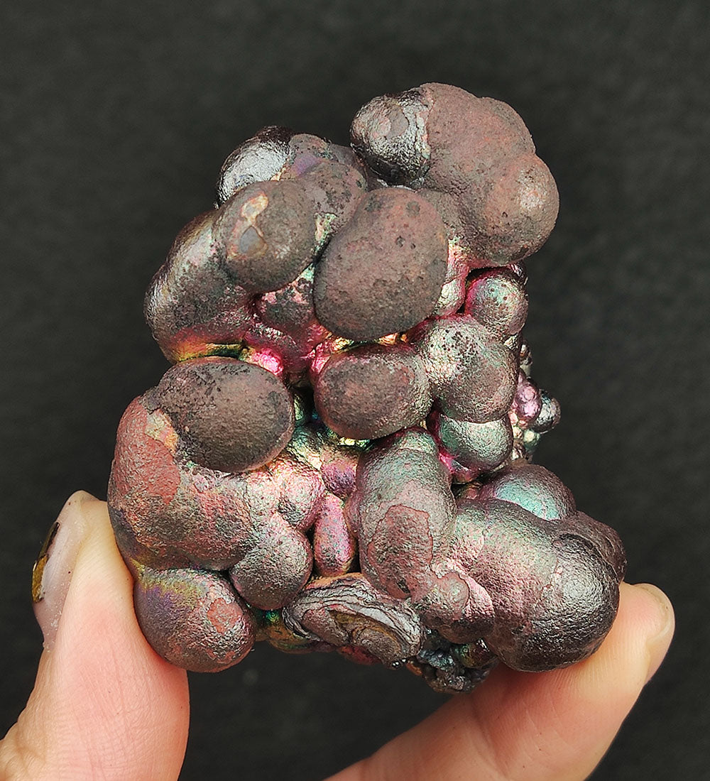 | Top premium rare Iridescent Goethite, Turgite, Hematite, Iridescent | COLOUR: Pink Green Gold x Silver | 100% natural color |