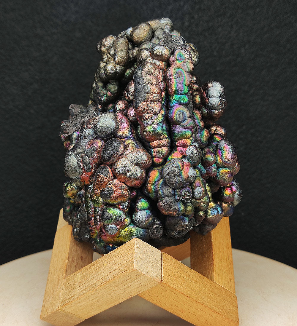 | Top premium rare Iridescent Goethite, Turgite, Hematite, Iridescent | COLOUR: Gold x Silver x Pink x Green x Color | 100% natural color |