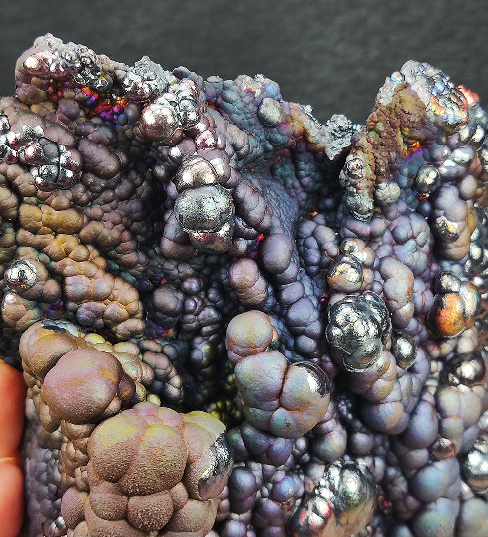 頂級 重量級 1.1 kg 亞嚕家大佛珠 藍紫色大珠珠 能量強 力泥活石 稀有 膽料