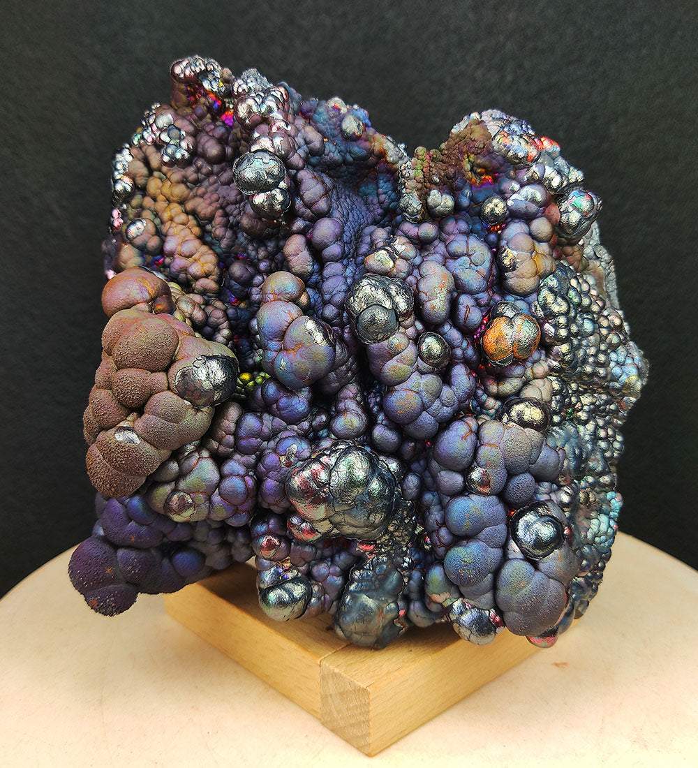 頂級 重量級 1.1 kg 亞嚕家大佛珠 藍紫色大珠珠 能量強 力泥活石 稀有 膽料