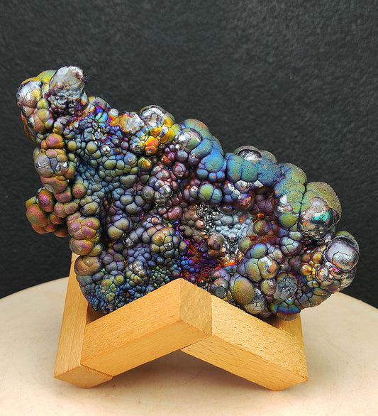 | Top premium rare Iridescent Goethite, Turgite, Hematite, Iridescent | COLOUR: Red x Gold x Blue x Green | 100% natural color |