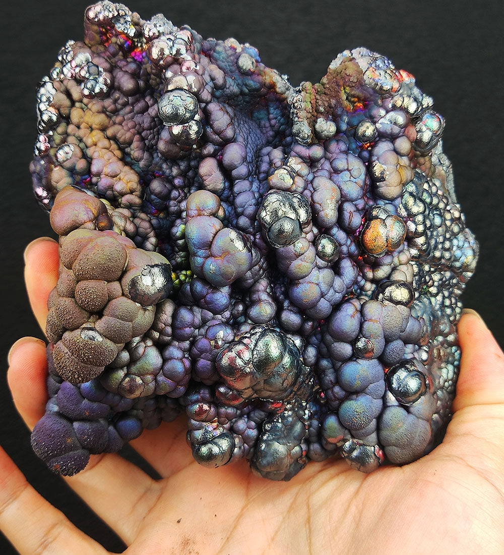 頂級 重量級 1.1 kg 亞嚕家大佛珠 藍紫色大珠珠 能量強 力泥活石 稀有 膽料