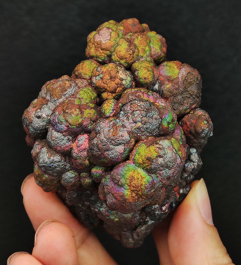 | Top premium rare Iridescent Goethite, Turgite, Hematite, Iridescent | COLOUR: gold| 100% natural color |