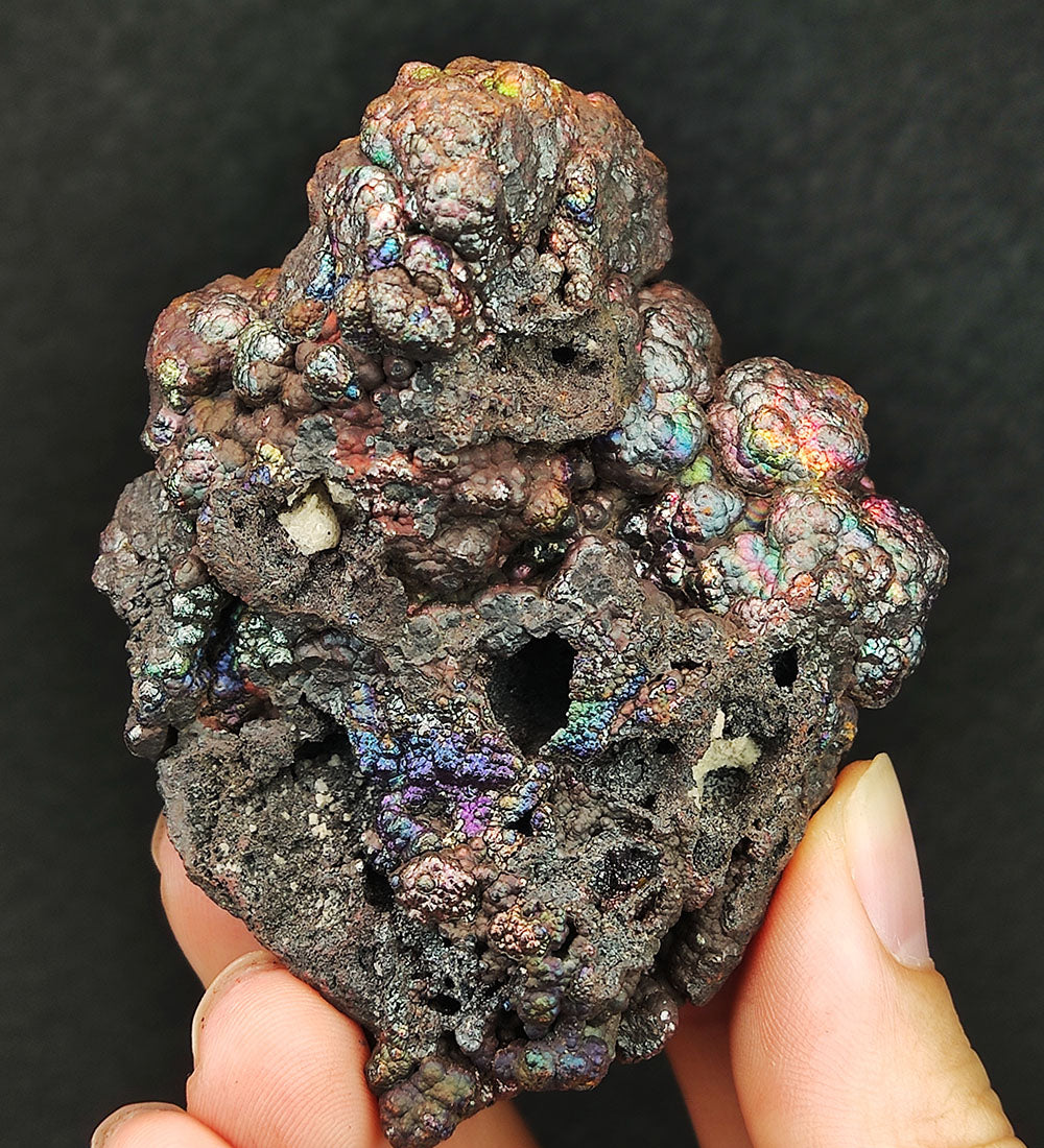 | Top premium rare Iridescent Goethite, Turgite, Hematite, Iridescent | COLOUR: gold| 100% natural color |