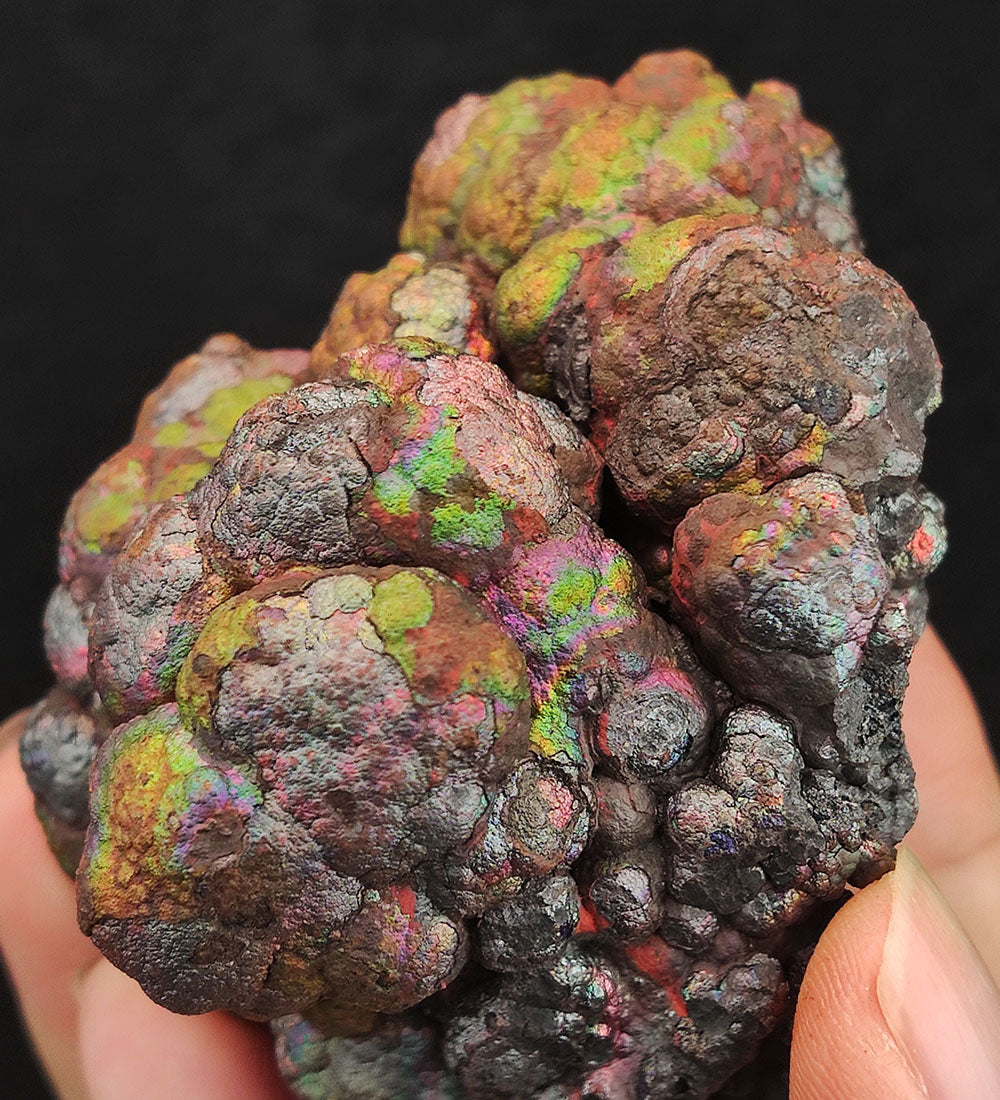 | Top premium rare Iridescent Goethite, Turgite, Hematite, Iridescent | COLOUR: gold| 100% natural color |