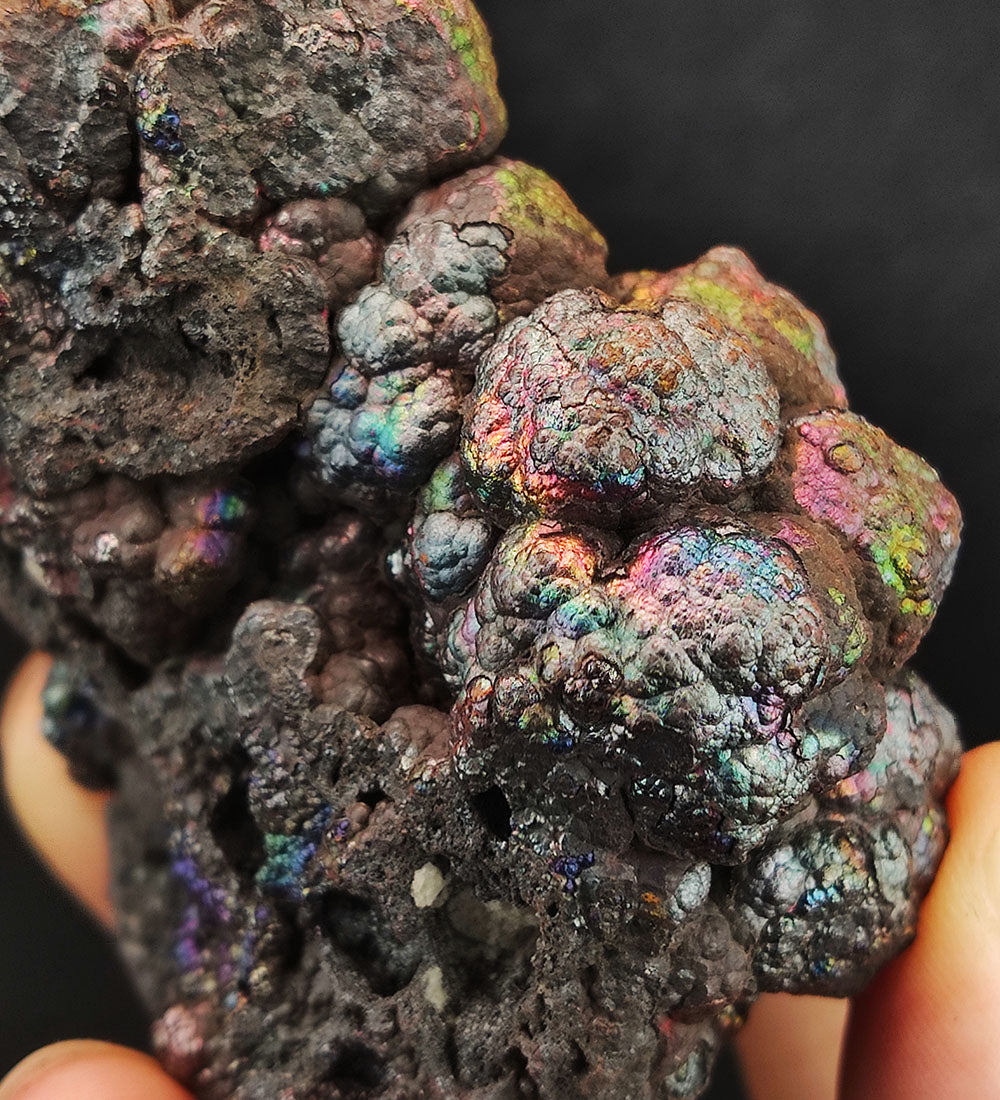 | Top premium rare Iridescent Goethite, Turgite, Hematite, Iridescent | COLOUR: gold| 100% natural color |