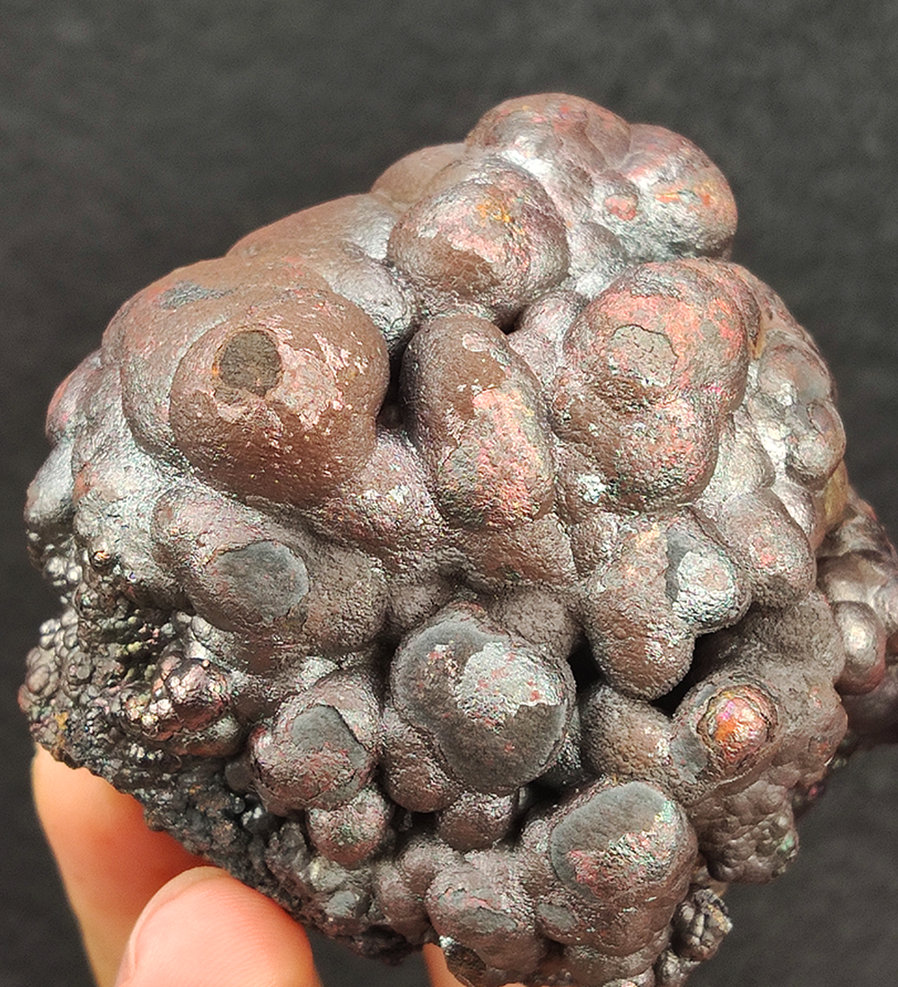 | Top premium rare Iridescent Goethite, Turgite, Hematite, Iridescent | COLOUR: Silver | 100% natural color |