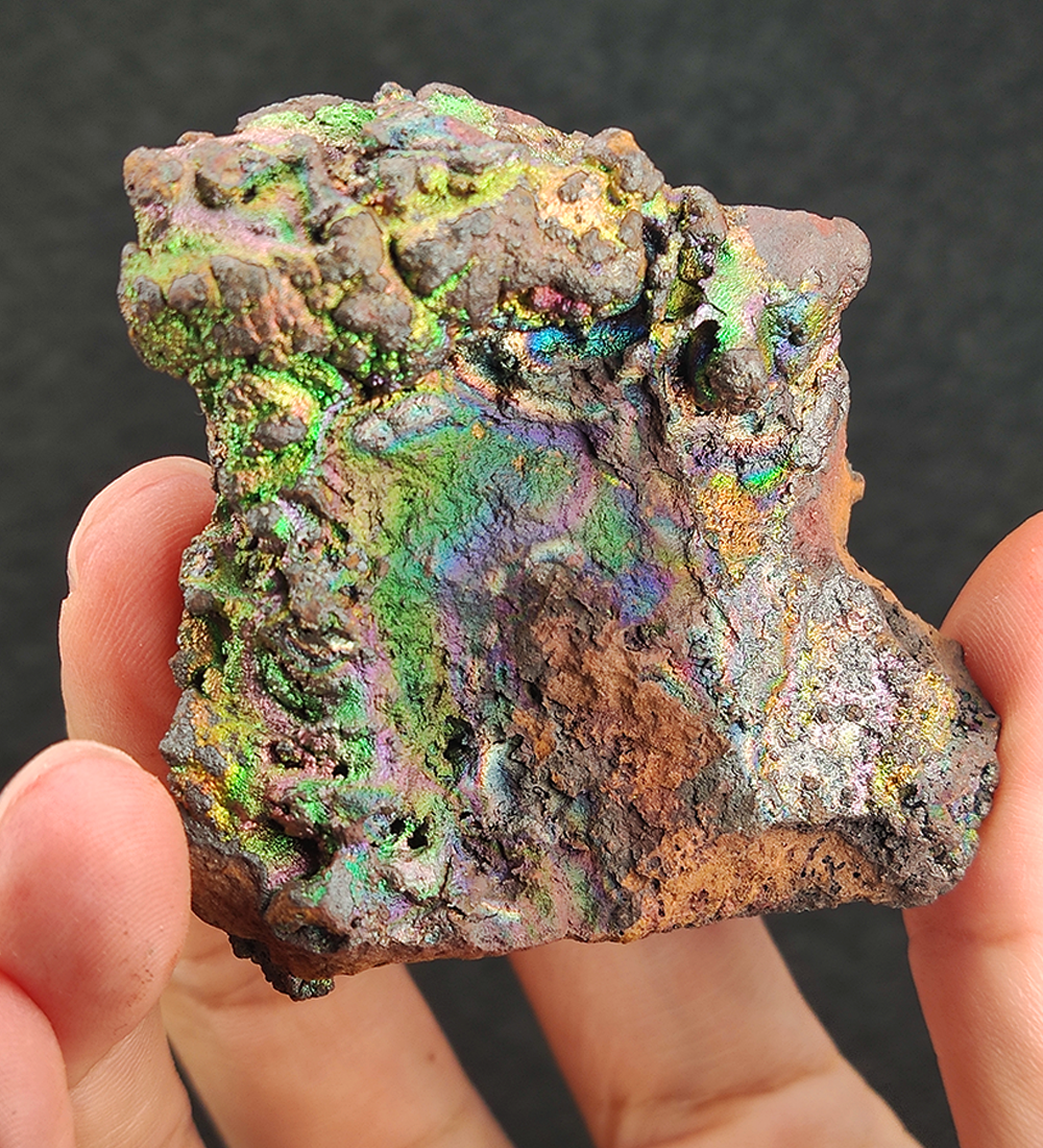 | Top premium rare Iridescent Goethite, Turgite, Hematite, Iridescent | COLOUR: Green, Gold, Pink | 100% natural color |