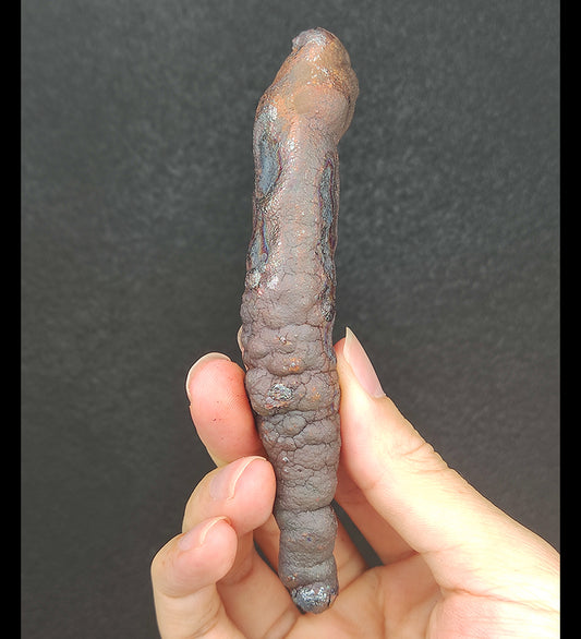 11cm Aged Buddha Pillar Leklai | Silver Color | Rounded Core Spec | Powerful Shielding & Aura Cleansing | Malaysia Natural Leklai