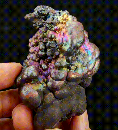 Goethite shape similar:Bird | Top premium rare Iridescent Goethite, Turgite, Hematite, Iridescent | COLOUR: Rainbow, Silver| 100% natural color