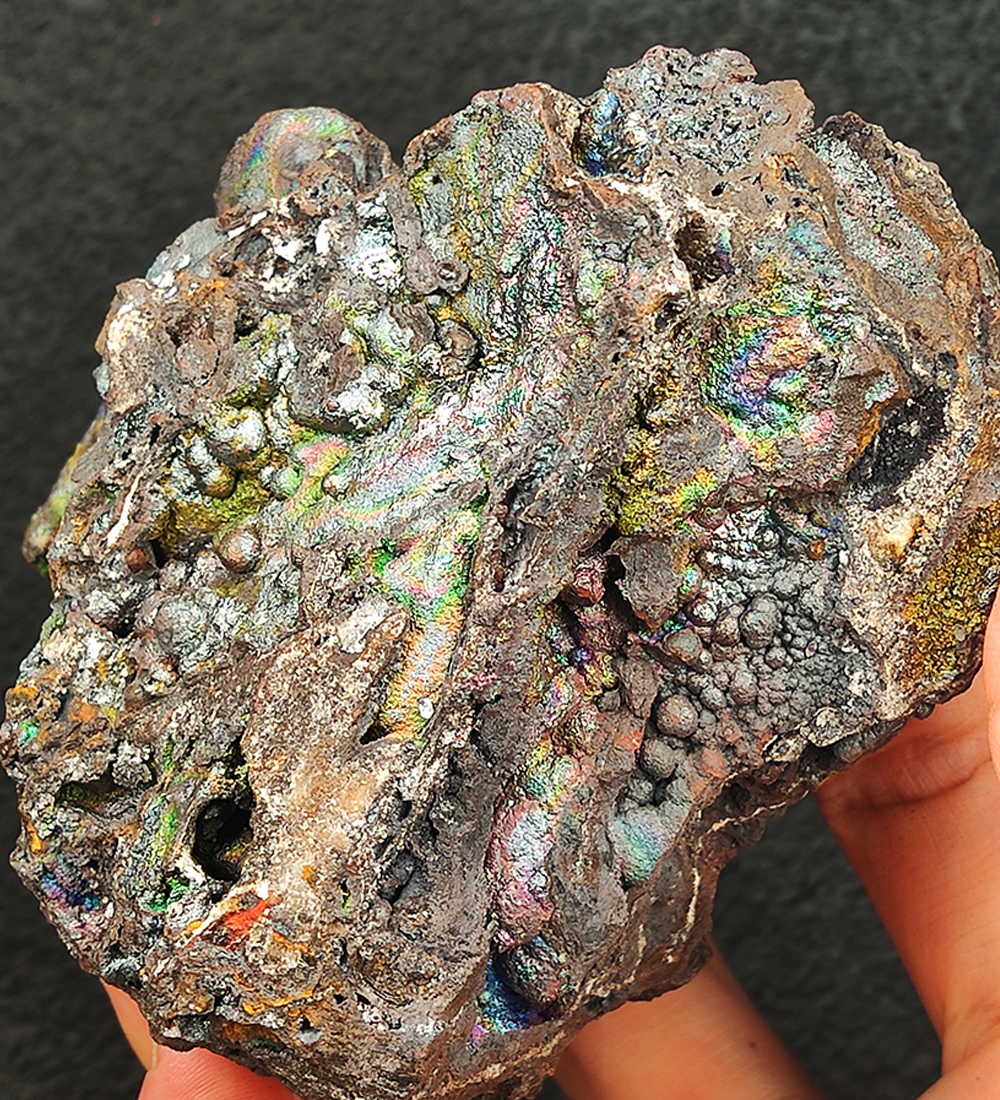 | Top premium rare Iridescent Goethite, Turgite, Hematite, Iridescent | COLOUR: Gold, Green, Pink, Sparkling, Blue | 100% natural color |
