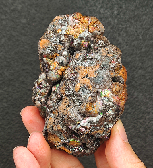 | Top premium rare Iridescent Goethite, Turgite, Hematite, Iridescent | COLOUR: Gold x Silver x Pink x Color | 100% natural color |
