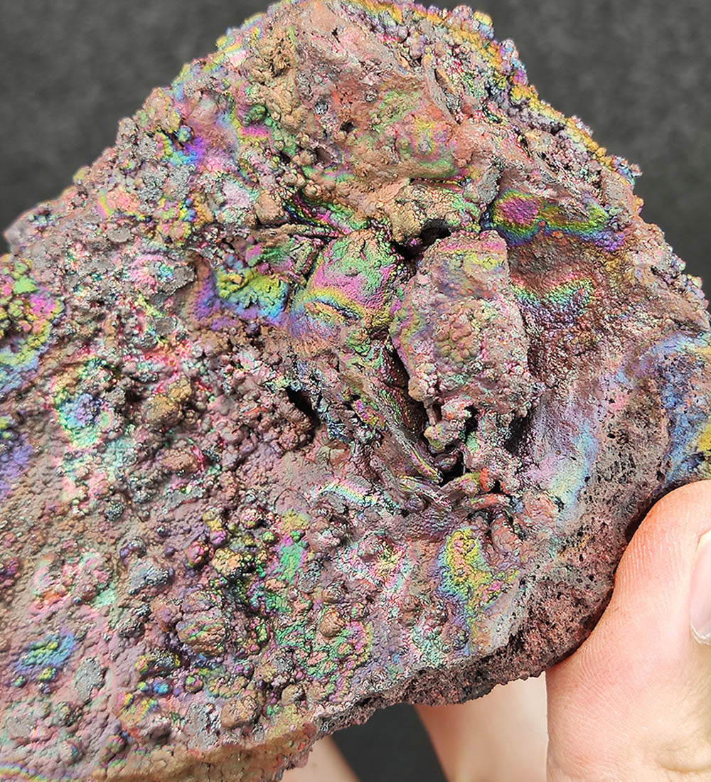 | Top premium rare Iridescent Goethite, Turgite, Hematite, Iridescent | COLOUR: Gold, Green | 100% natural color |