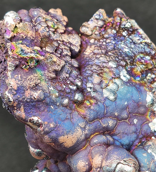 | Top premium rare Iridescent Goethite, Turgite, Hematite, Iridescent | COLOUR: Blue, Purple, Rainbow | 100% natural color |