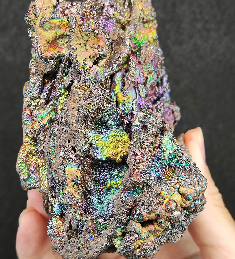 | 頂 級 | 七 彩 力 泥 活 石 | 帶 招 財 洞 | 彩 色 滿 色 |