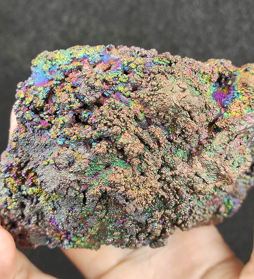 | Top premium rare Iridescent Goethite, Turgite, Hematite, Iridescent | COLOUR: Gold, Green | 100% natural color |