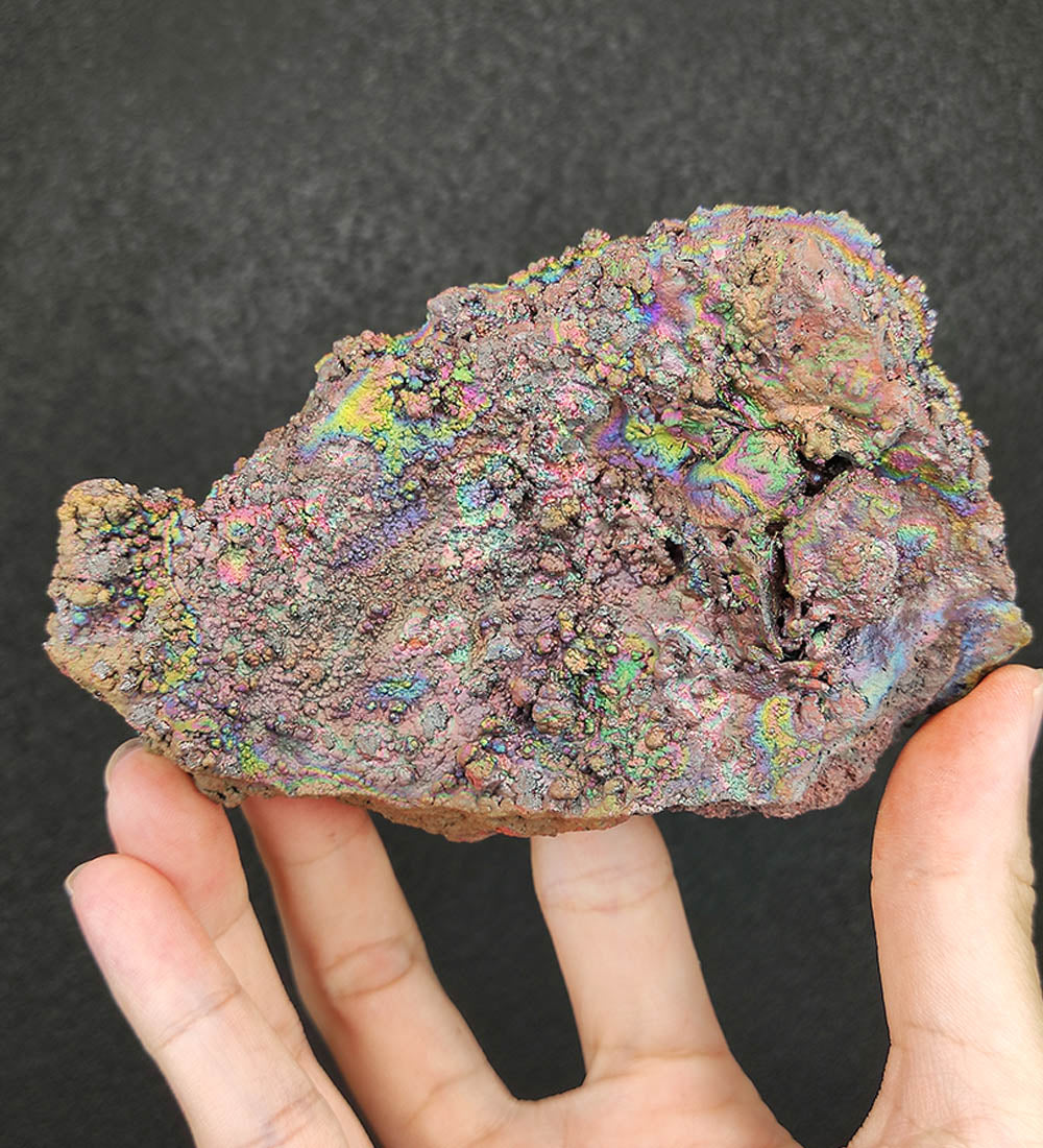 | Top premium rare Iridescent Goethite, Turgite, Hematite, Iridescent | COLOUR: Gold, Green | 100% natural color |