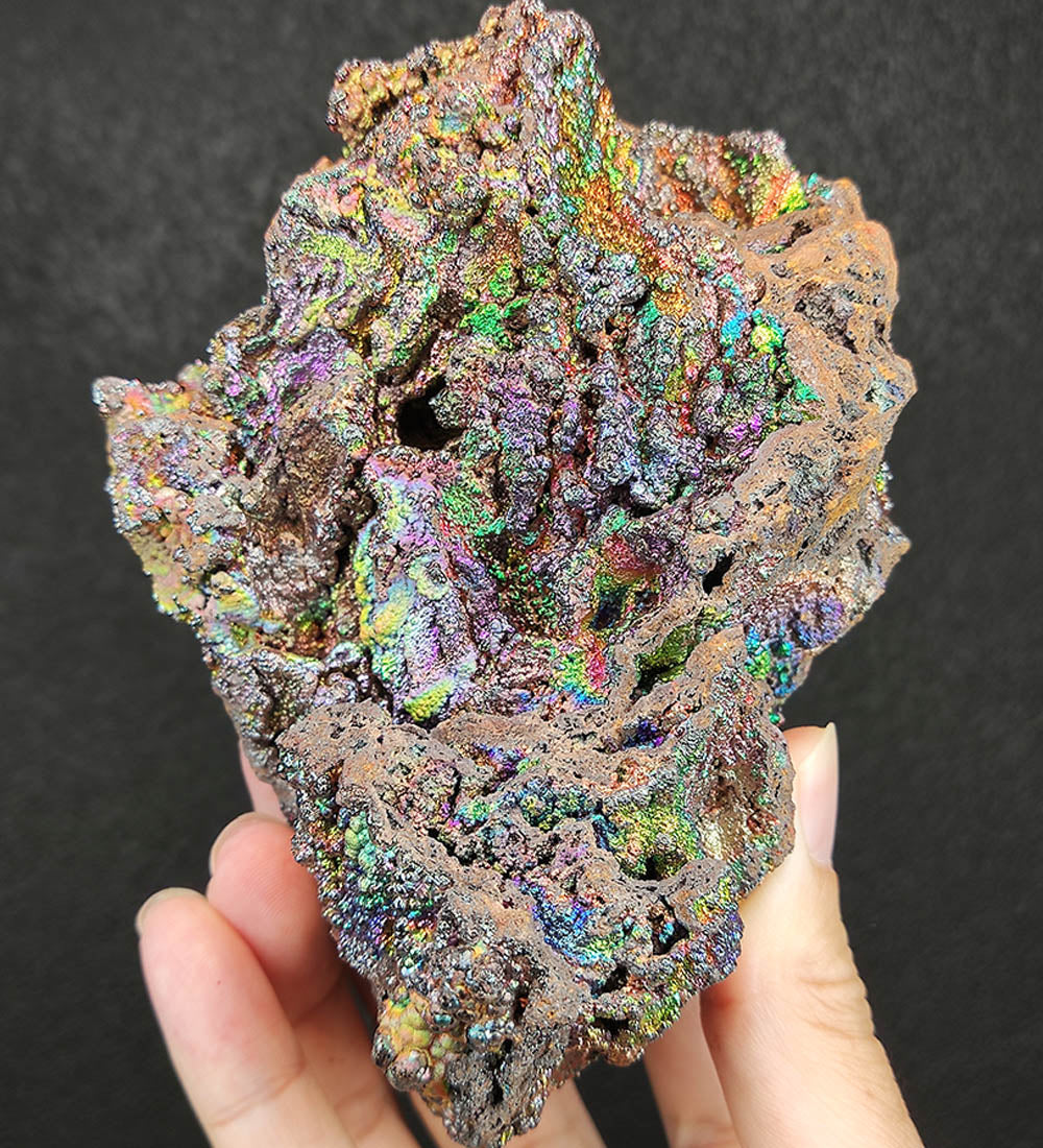 | 頂 級 | 七 彩 力 泥 活 石 | 帶 招 財 洞 | 彩 色 滿 色 |