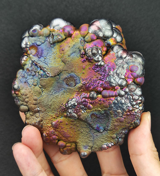 | Top premium rare Iridescent Goethite, Turgite, Hematite, Iridescent | COLOUR: Pink , Rainbow| 100% natural color