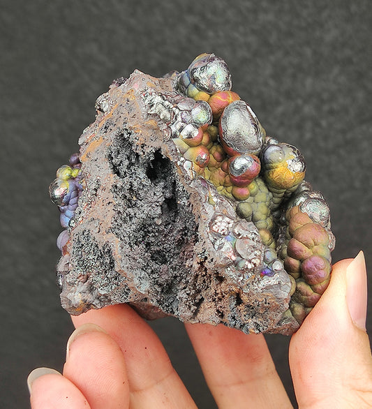 | Top premium rare Iridescent Goethite, Turgite, Hematite, Iridescent | COLOUR: Purple, Gold, Pink, Silver | 100% natural color |
