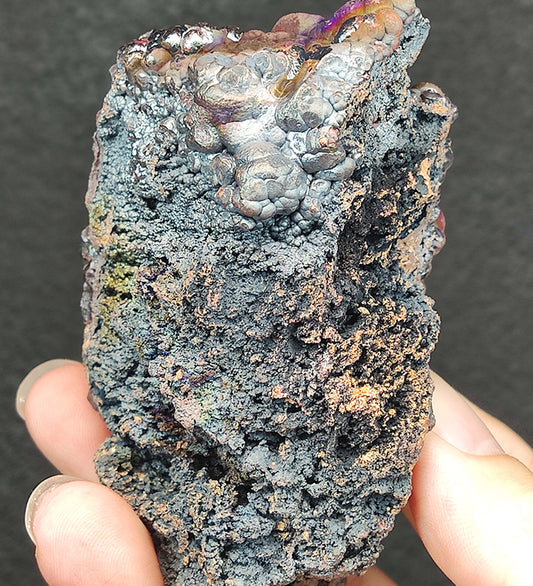 | Top premium rare Iridescent Goethite, Turgite, Hematite, Iridescent | COLOUR: Blue, Purple, Green | 100% natural color |