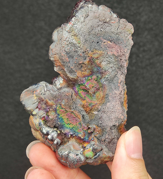 | Top premium rare Iridescent Goethite, Turgite, Hematite, Iridescent | COLOUR: Pink, Brown, Silver | 100% natural color |