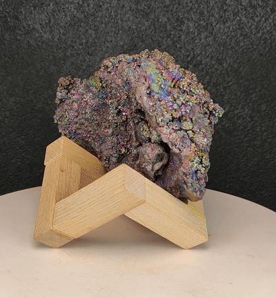 | Top premium rare Iridescent Goethite, Turgite, Hematite, Iridescent | COLOUR: Gold, Green | 100% natural color |