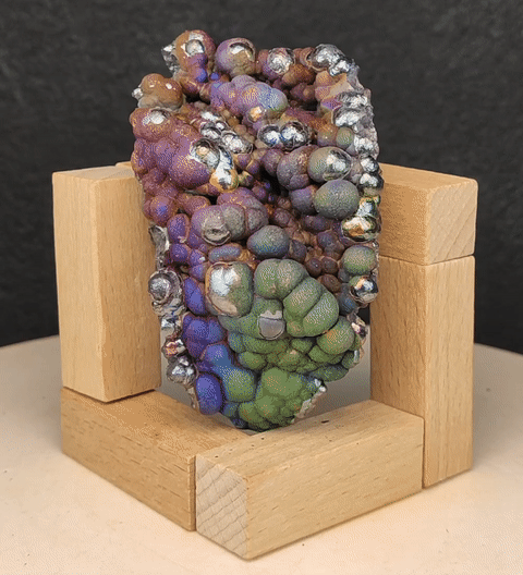 | Top premium rare Iridescent Goethite, Turgite, Hematite, Iridescent | COLOUR: Blue, Purple, Green | 100% natural color |