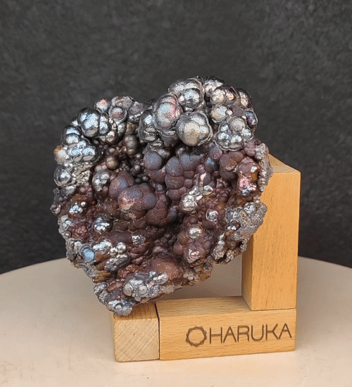 | Top premium rare Iridescent Goethite, Turgite, Hematite, Iridescent | COLOUR: Purple , Gold , Silver | 100% natural color |