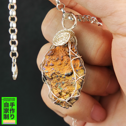Top Grade Gold-Gold Manifestation | Supreme Wealth & Status Stability | Natural Malaysian Leklai Living Stone Pendant