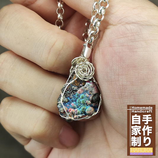 【智慧生机】顶级亚噜家老料大佛珠吊坠|绿蓝双色觉醒:核心胆料集能、大佛级强大气场、事业开拓、冷静决策提升、随身精致灵石护身符