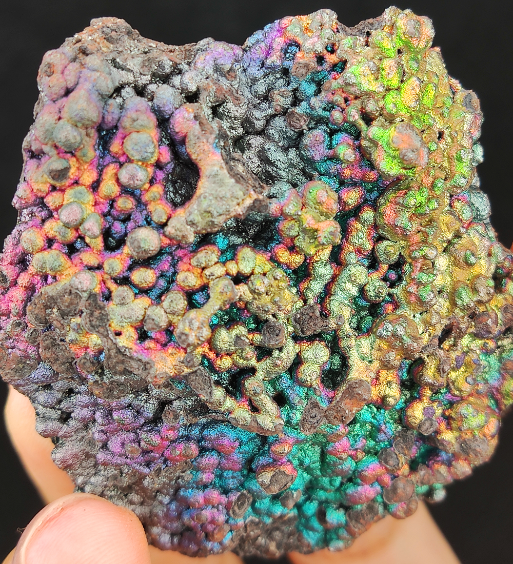 | Top premium rare Iridescent Goethite, Turgite, Hematite, Iridescent | COLOUR: Gold, Green, Blue | 100% natural color |