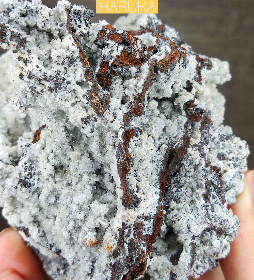 | Top premium rare Iridescent Goethite, Turgite, Hematite, Iridescent | COLOUR: goethite with White Quartz,Crysta | 100% natural color |