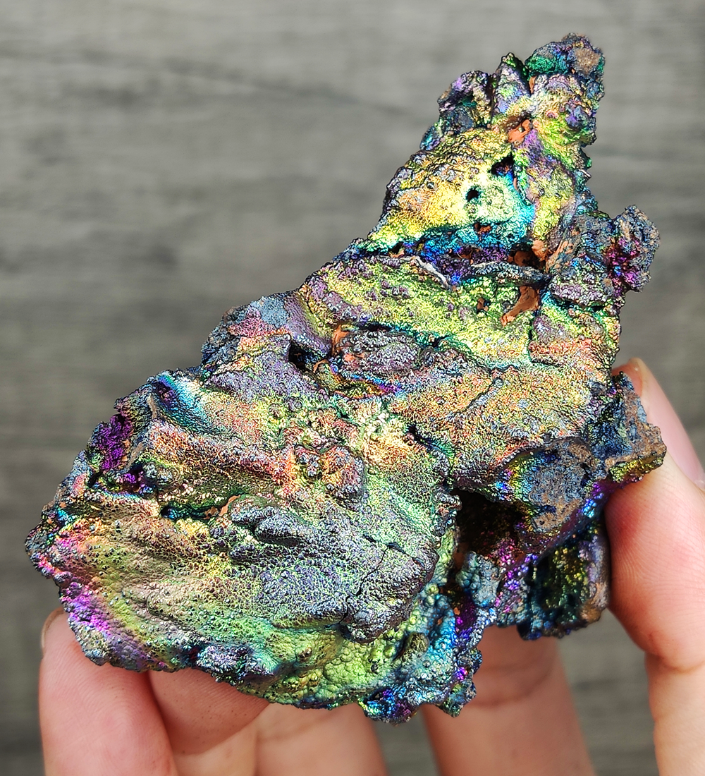 | Top premium rare Iridescent Goethite, Turgite, Hematite, Iridescent | COLOUR: Gold, Blue, Purple | 100% natural color |