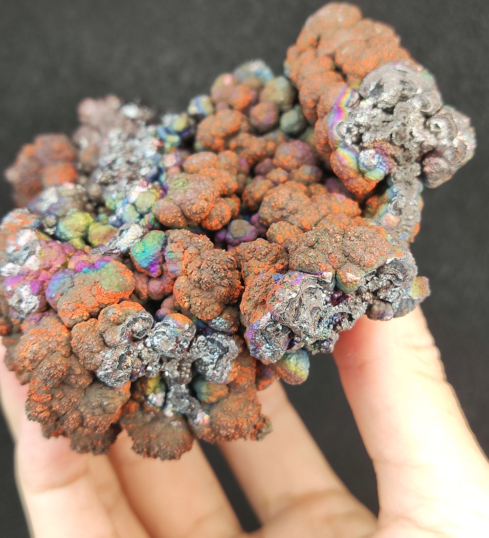 | Top premium rare Iridescent Goethite, Turgite, Hematite, Iridescent | COLOUR: silver, purple, blue, pink | 100% natural color |