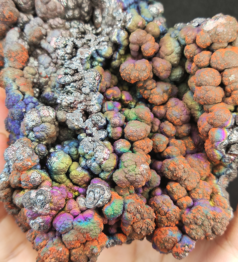 | Top premium rare Iridescent Goethite, Turgite, Hematite, Iridescent | COLOUR: silver, purple, blue, pink | 100% natural color |