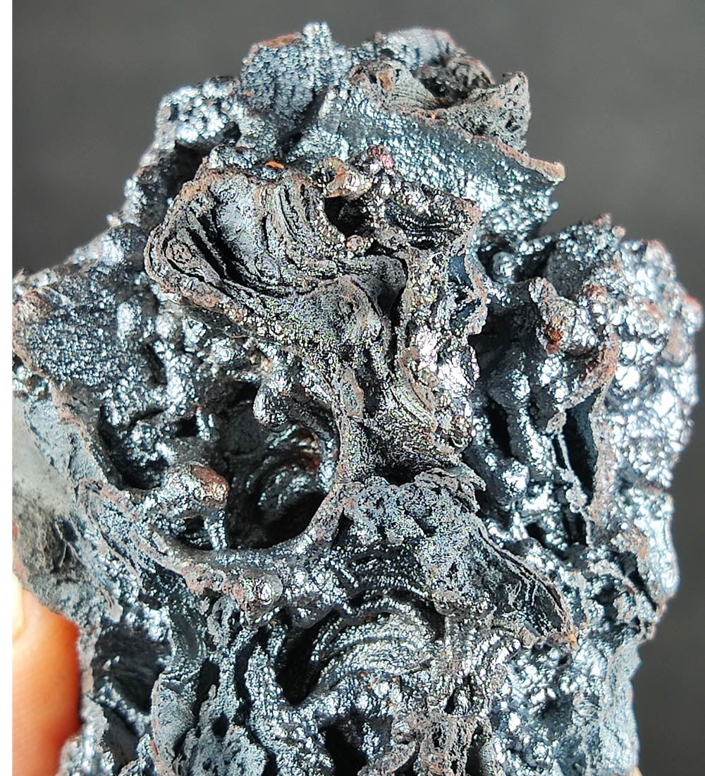 | Top premium rare Iridescent Goethite, Turgite, Hematite, Iridescent | COLOUR: Silver | 100% natural color |