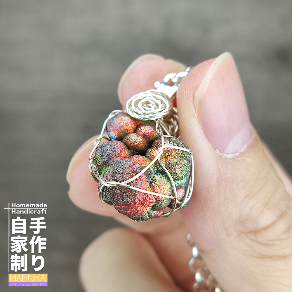 | 頂級 | 水滴系 | 紅金老料水滴珠 | 膽料 | 力泥 |活扣飾物 | 不包括銀鏈 |