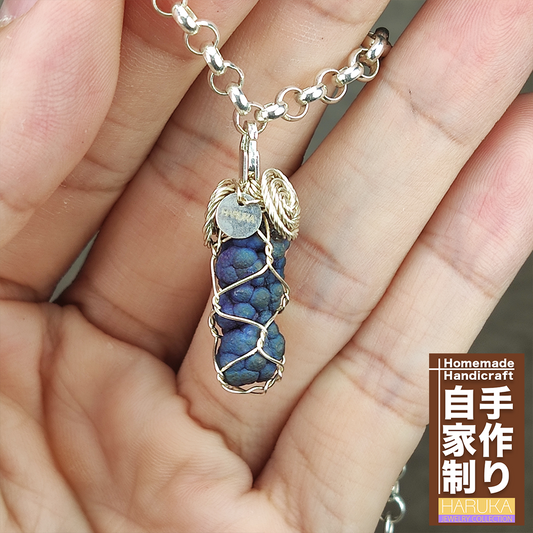 【紫蓝智慧】亚噜家老料大佛珠吊坠|尊贵紫蓝觉醒:核心胆料集能、大佛级强大气场、决策力提升、随身精致灵石护身符