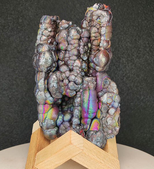 | Top premium rare Iridescent Goethite, Turgite, Hematite, Iridescent | COLOUR:Silver, Rainbow | 100% natural color |