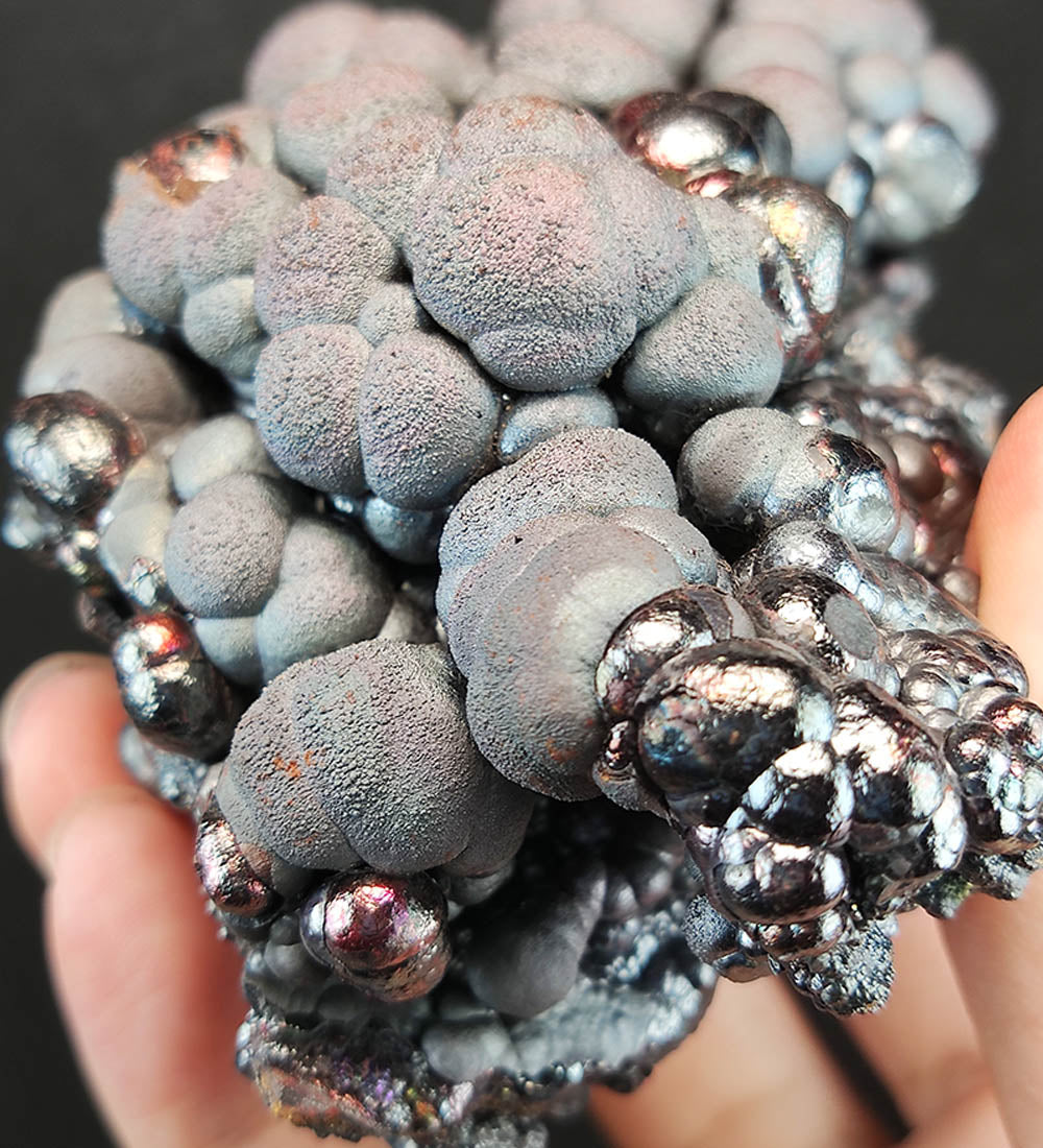 | Top premium rare Iridescent Goethite, Turgite, Hematite, Iridescent | COLOUR: Silver | 100% natural color |