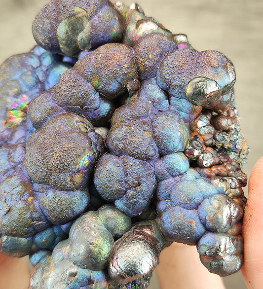 | Top premium rare Iridescent Goethite, Turgite, Hematite, Iridescent | COLOUR: Blue, Rainbow | 100% natural color |