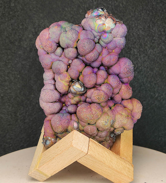 | Top premium rare Iridescent Goethite, Turgite, Hematite, Iridescent | COLOUR:Red, Gold | 100% natural color |