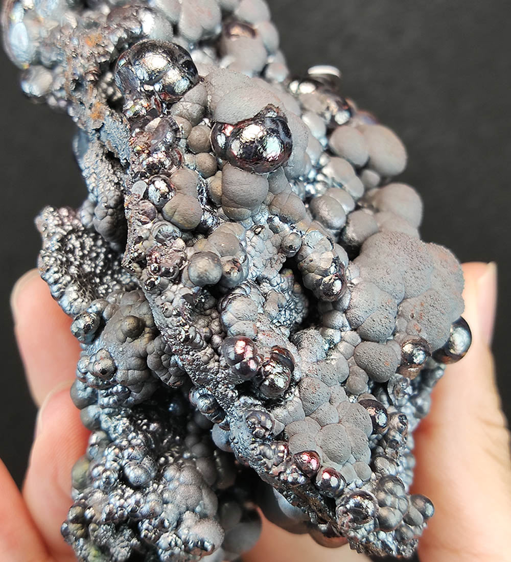 | Top premium rare Iridescent Goethite, Turgite, Hematite, Iridescent | COLOUR: Silver | 100% natural color |