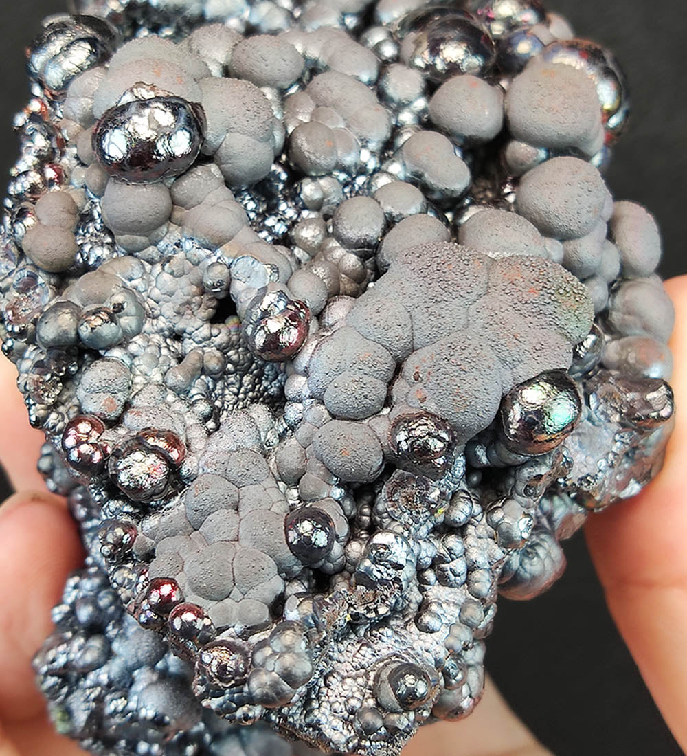 | Top premium rare Iridescent Goethite, Turgite, Hematite, Iridescent | COLOUR: Silver | 100% natural color |