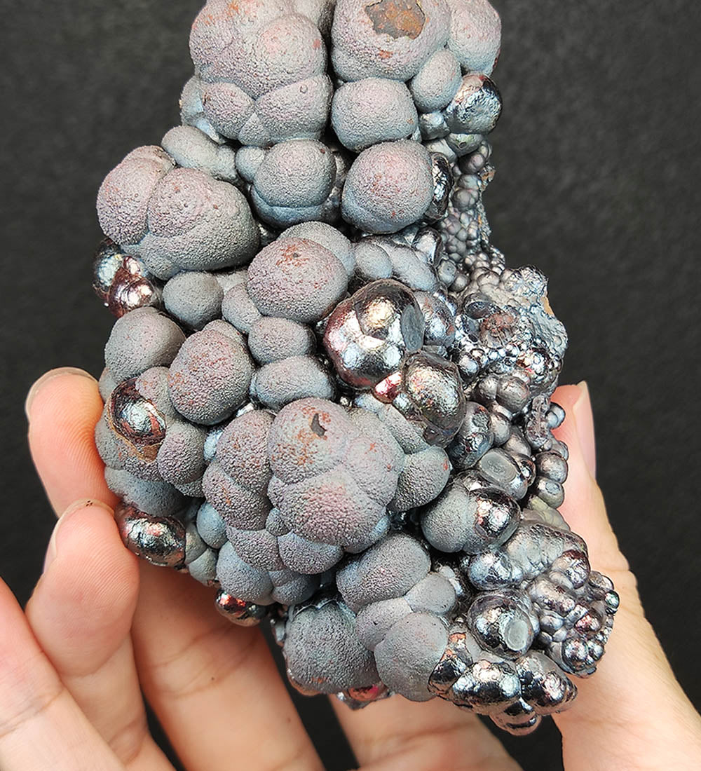 | Top premium rare Iridescent Goethite, Turgite, Hematite, Iridescent | COLOUR: Silver | 100% natural color |