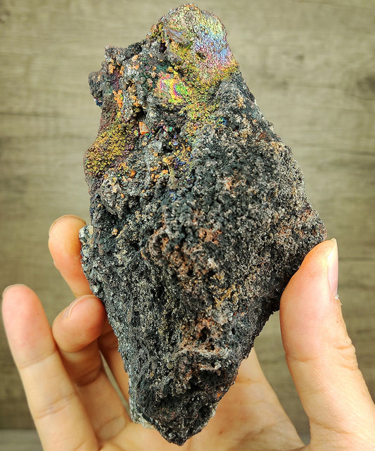 | Top premium rare Iridescent Goethite, Turgite, Hematite, Iridescent | COLOUR: with White Quartz,Crystal , gold , green , blue | 100% natural color |