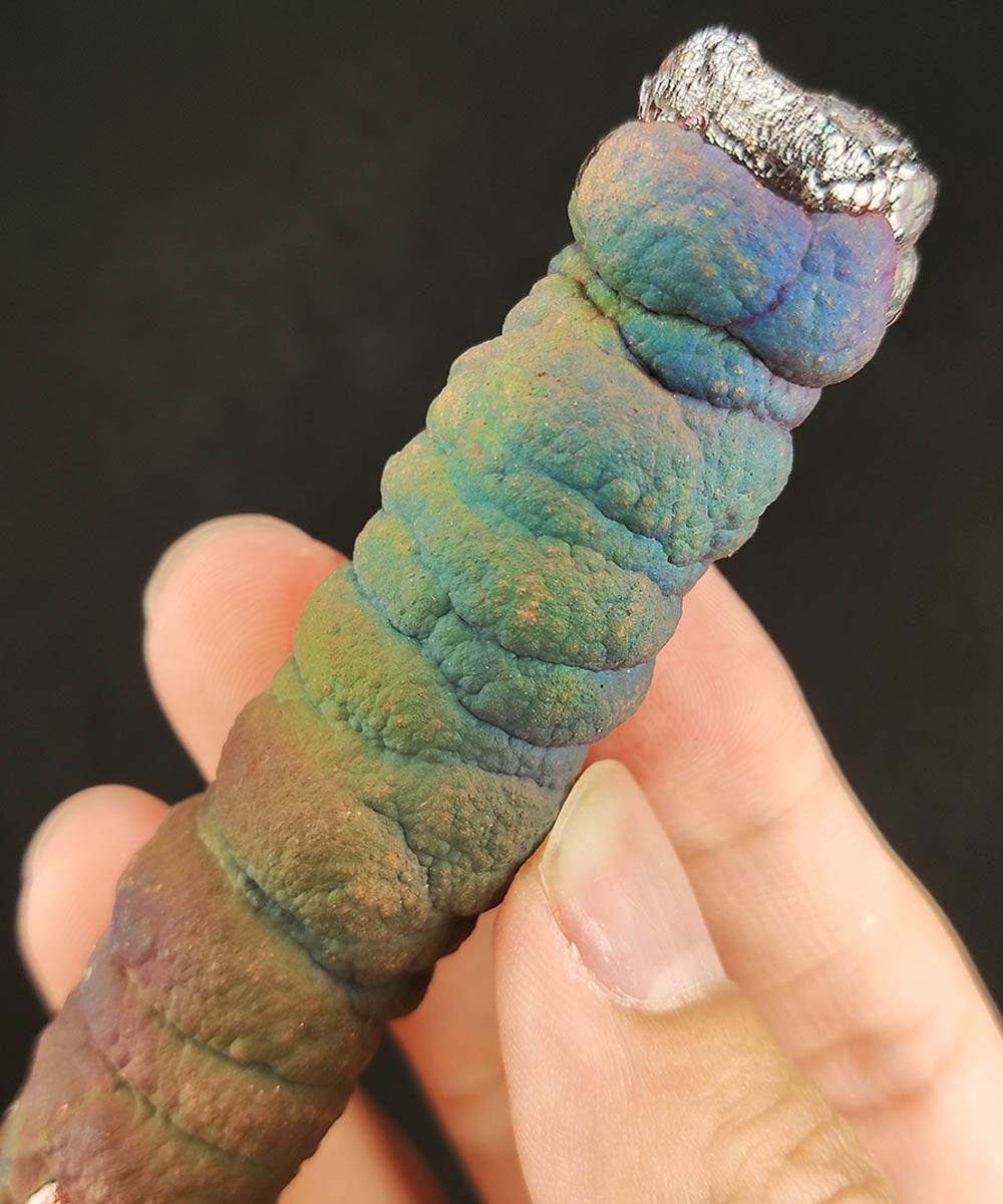 | 收藏級 | 亞嚕家大佛柱 (8cm) | 罕 : 紫綠色 | 能量高 - 指向性好 | 招財、癖邪、驅小人能量特別好 | 力泥活石 | 膽料 |