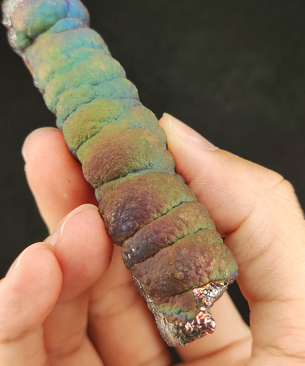 | 收藏級 | 亞嚕家大佛柱 (8cm) | 罕 : 紫綠色 | 能量高 - 指向性好 | 招財、癖邪、驅小人能量特別好 | 力泥活石 | 膽料 |